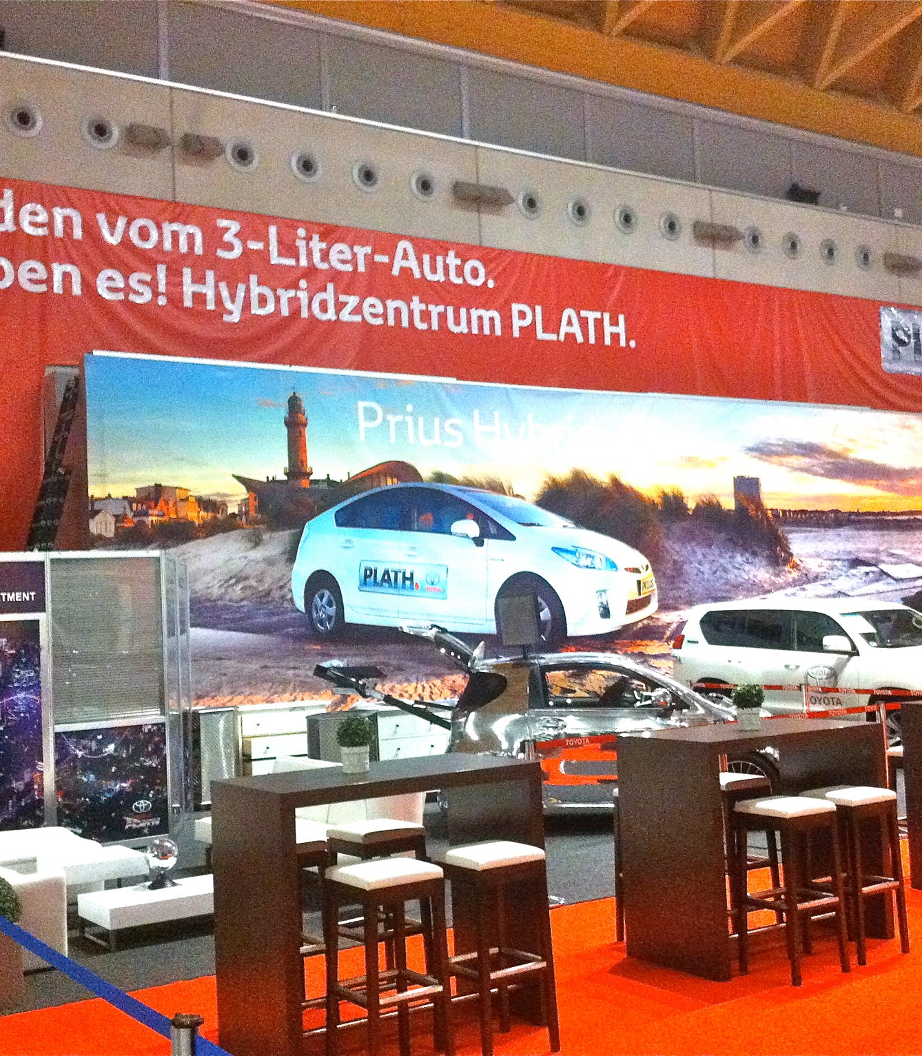 Foto vom Messeauftritt Autohaus Plath